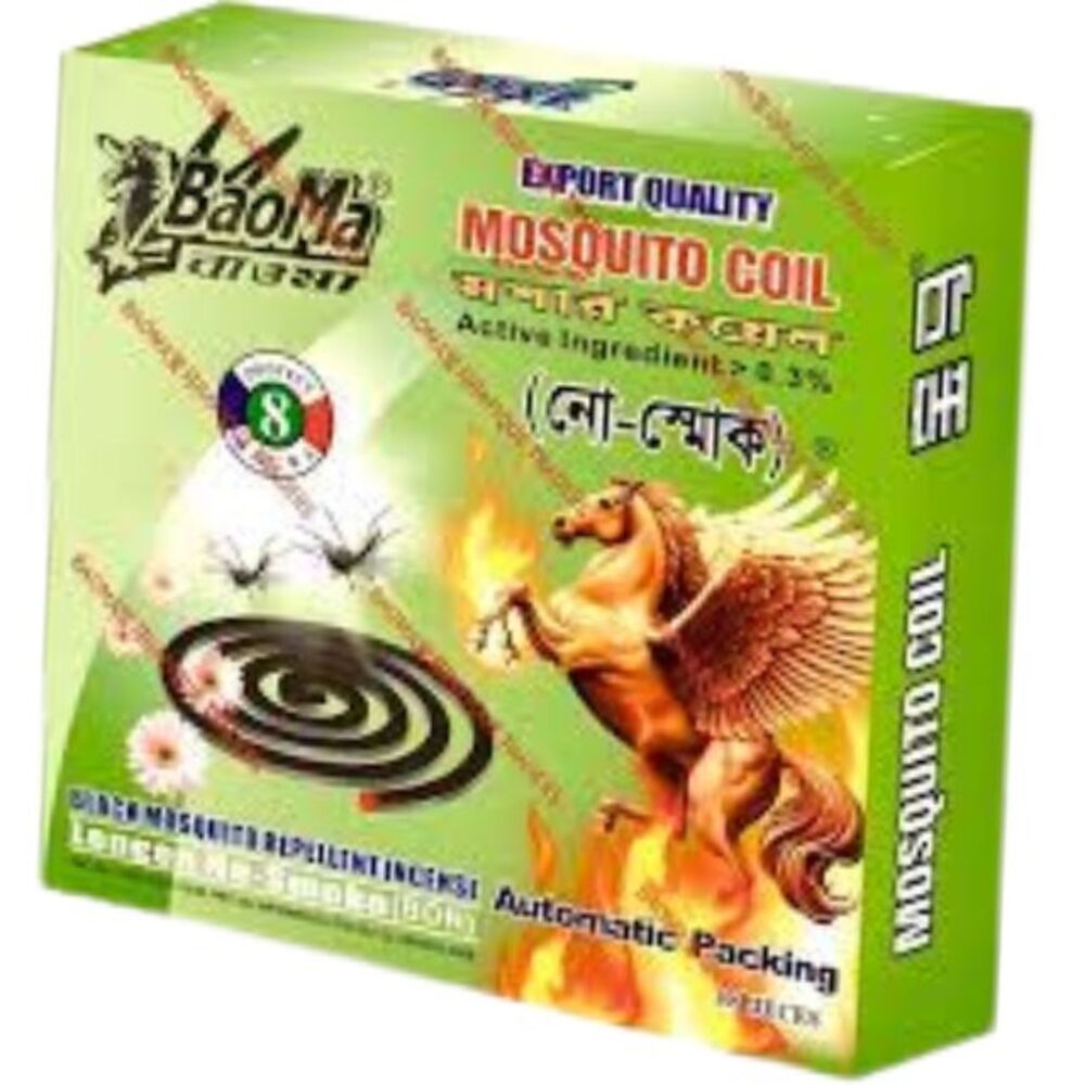 চায়না নো স্মোক মশার কয়েল--(MOSQUITO COIL)