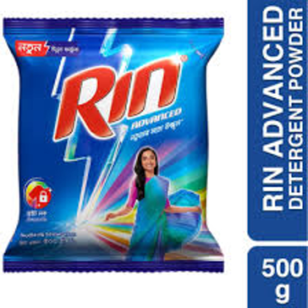 রিন গুড়া সাবান-৫০০ গ্রাম--(RIN WASHING POWDER)