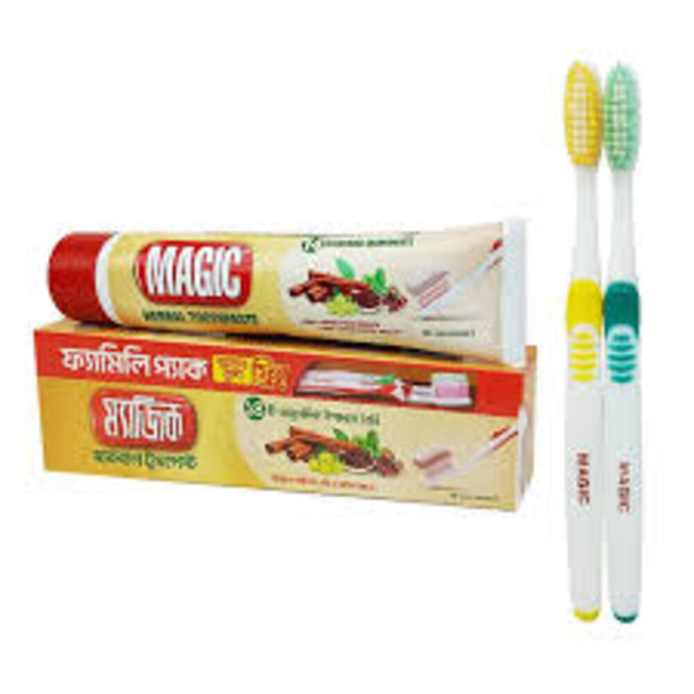 -ম্যাজিক টুথপেস্ট-২০০ গ্রাম (অফার)-(MAGIC TOOTHPASTE)